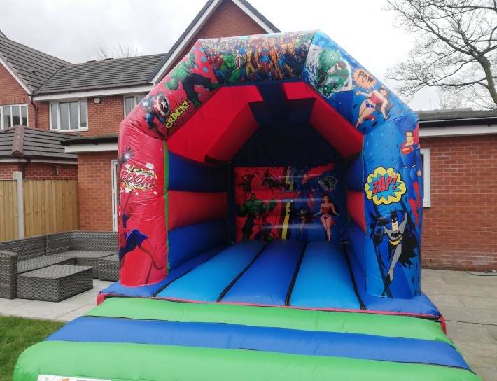 Marvel Superhero Bouncy Castle